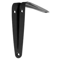 Ducasse - Soporte en escuadra negro 15 x 20 cm