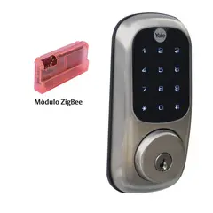 Yale - Cerrojo Real Living Niquel Satin YRD226-NR-619