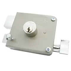 Philips - Cerradura de Sobreponer Clásica 715 Izq. Beige