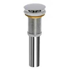 Miber - Contra para lavabo push Hongo Sin Rebosadero