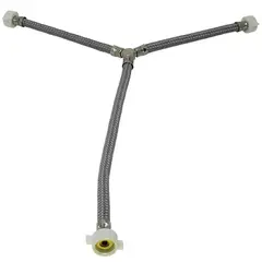 Miber - Manguera Y Poliacero Manual 1/2X1/2X1/2X55Cm