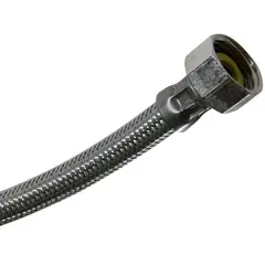 Miber - Manguera Agua Acero Inox 1/2X1/2X100Cm