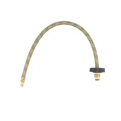 Miber - Manguera Pigtail Vinil Dorada 55Cm