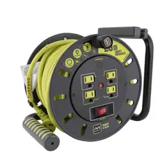 Luceco-Masterplug - Extensión de tambor 20m gris