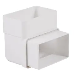 Amanco - Codo 90° PVC rectangular