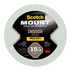 Scotch - Cinta doble cara para interiores, 1 Rollo de 19 mm x 8.9 m