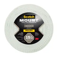 3M - Cinta Doble Cara para Interiores, 1 Rollo