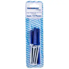 Thorsmex - Kit taquete y tornillo 12 pzas
