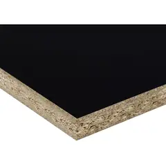 Arauco - Melamina Negro Mate 16 mm 122 x 244 cm.