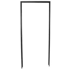 Maderas Casa - Marco de aluminio chocolate 94 x 216 cm