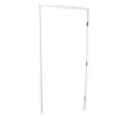 Maderas Casa - Marco de acero blanco 90 x 213 cm