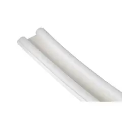 Tesa - Perfil doble rollo bajo puertas 1 m blanco