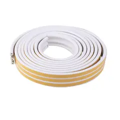 Tesa - Perfil flexible para ventana 10 m x 9 mm x 4 mm blanco