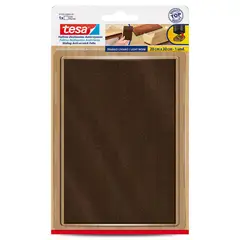 Tesa - Fieltro protector 20 cm x 30 cm x 1 unid café