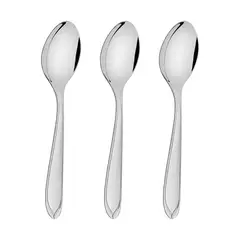 Tramontina - Set 3 cucharas soperas acero inoxidable