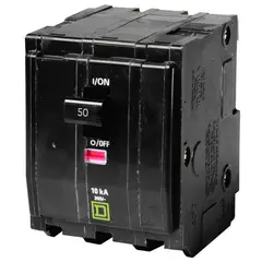 Schneider Electric - Interruptor Termomagnético Enchufable 3 Polos 50 A