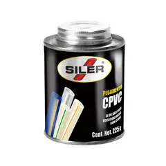Siler - Pegamento PVC Transparente 225 gr