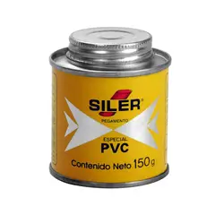 Siler - Pegamento PVC Transparente 150 gr