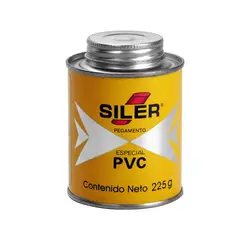 Siler - Pegamento PVC Transparente 230 gr