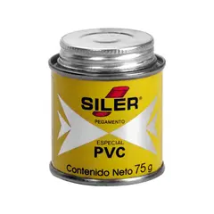 Siler - Pegamento PVC Transparente 90 gr