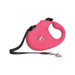 Fancy Pets - Correa retráctil 5 m mediana rosa
