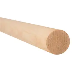 Construmart - Cortinero de madera 1 1/4"x150 cm natural