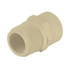 Iusa - Adaptador Macho de 1 1/4" para Uso de Agua Caliente y Fria
