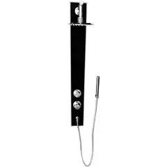 Total Shower - Panel regadera 2757-N negro
