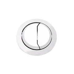 Fluidmaster - Botón cromado de 58 mm para descarga dual