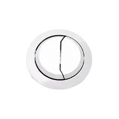 Fluidmaster - Botón cromado de 48 mm para descarga dual