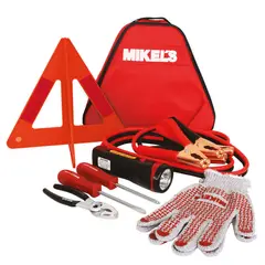 Mikels - Kit de Emergencia Automotriz 8 Piezas