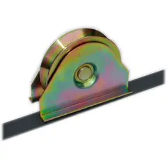 Ducasse - Rueda p/portón c/placa 75 mm