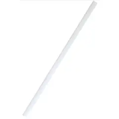 Fixser - Guardapolvo vinilo autoadhesivo 38.1 mm x 91.5 cm blanco