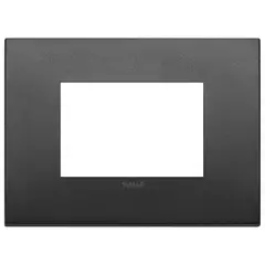 Vimar - Placa metal grafito mate