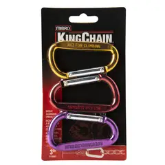 Kingchain - Mosquetón de Aluminio 3 x 3