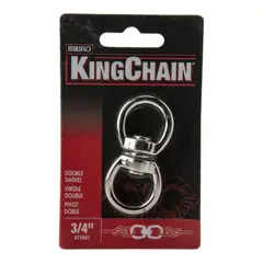 Kingchain - Destorcedor de zinc en tarjeta 3/4"