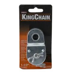 Kingchain - Garrucha p/uso rudo acero 1-1/2"
