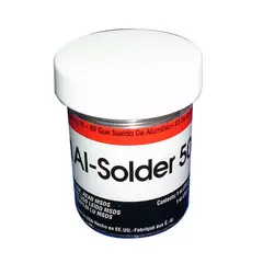 Turner - Kit de sold para unir cualq aleac a bas de alum entr si y otros met, forma uni resis a corros aleac d alum dific soldar
