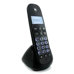 Motorola - Teléfono Inalámbrico con Contestadora M750CE