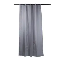 Deco Cortina - Cortina Black Out liso gris 135x220 cm