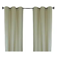 Deco Cortina - Cortina semi-opaca Cracker beige 35x220 cm