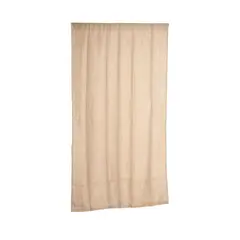 Deco Cortina - Cortina Khaki Traslúcida Café 97 x 180 cm