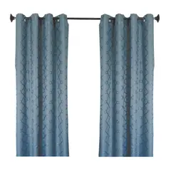 Deco Cortina - Cortina semi-opaca Kingd gris 140x220 cm