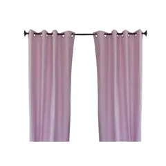 Deco Cortina - Cortina Black Out lisa rosa 135x220 cm