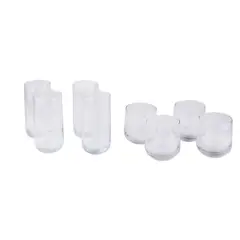 Crisa - Set 8 vasos Koba 394 mililitros