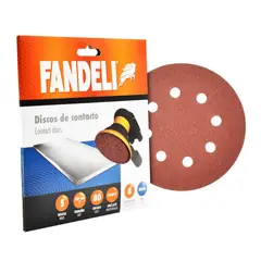 Fandeli - Disco 5" Grado 080P Gripit