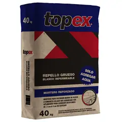 Topex - Repello grueso impermeable 40 kg blanco