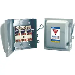 Royer - Interruptor de Seguridad 3 X 30 120V-240V 50-60Hz Gris