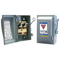 Royer - Interruptor de Seguridad 2 X 30 120V-240V 50-60Hz Gris