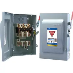 Royer - Interruptor de Seguridad 3 X 60 120V-240V 50-60Hz Gris
